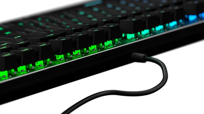 AOC GK500 Gaming Tastatur - Französisches Layout - RGB-Beleuchtung - Anti-Ghosting - AOC G-Tools-Sof