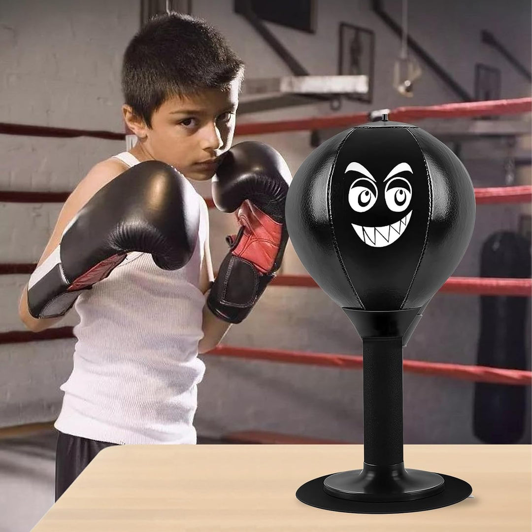 Punchingball Tisch, Punching Ball Punchingbälle Boxbirne Stehend Desktop-Boxsack Stress Buster Speed