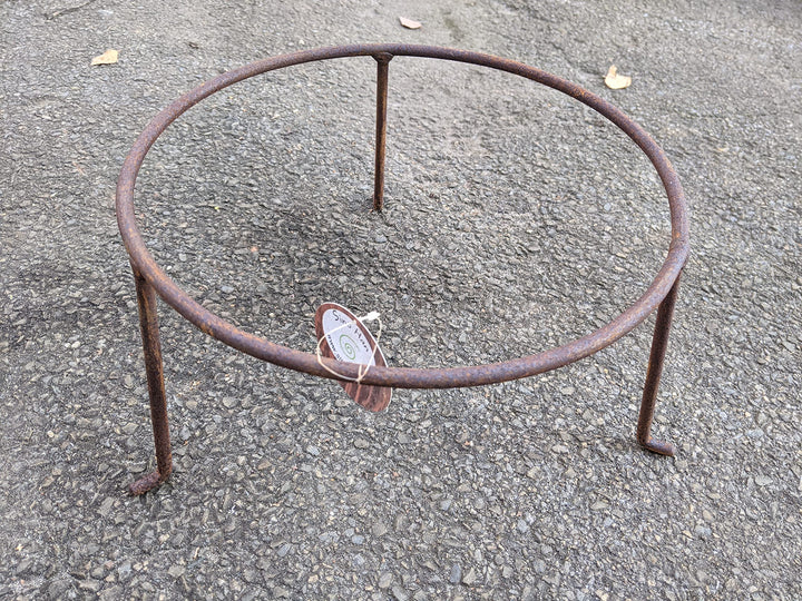 Ständer für Feuerschale Pflanzschale Rost D30 H16cm Gartendeko Metall Rost,Gartendeko 029758-1
