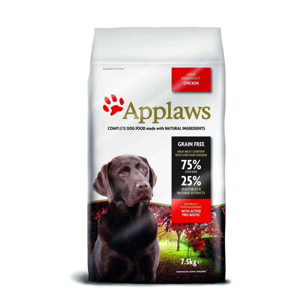 Applaws Natürliche und Getreide frei trockene Hundefutter für Erwachsene und grosse Rasse Hunde, Huh