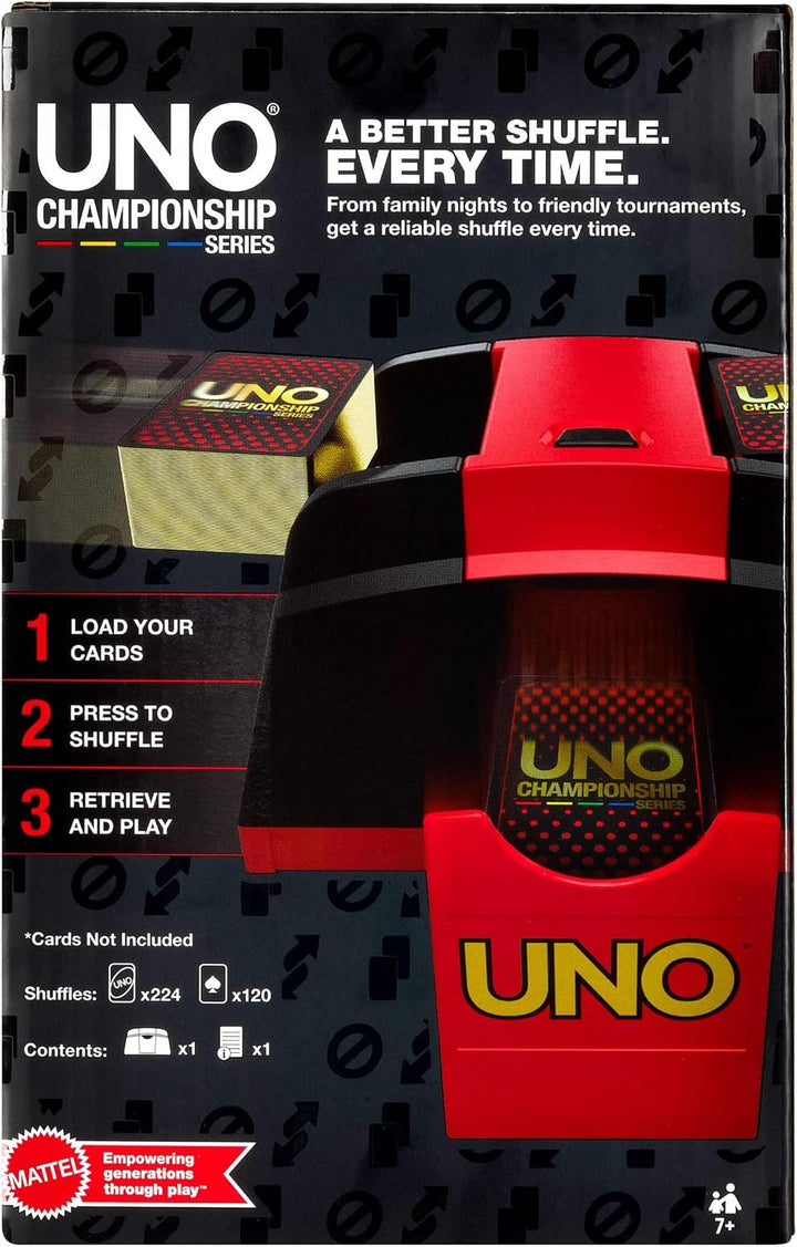 Mattel Games UNO CHAMPIONSHIP-Reihe Kartenmischer