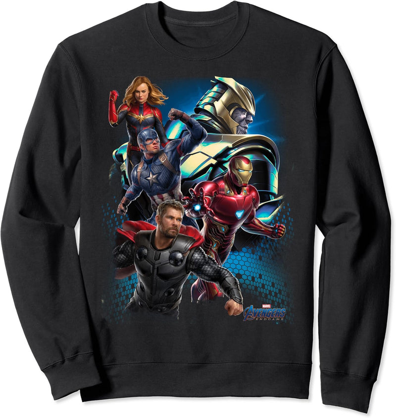 Marvel Avengers: Endgame Group Action Pose Sweatshirt