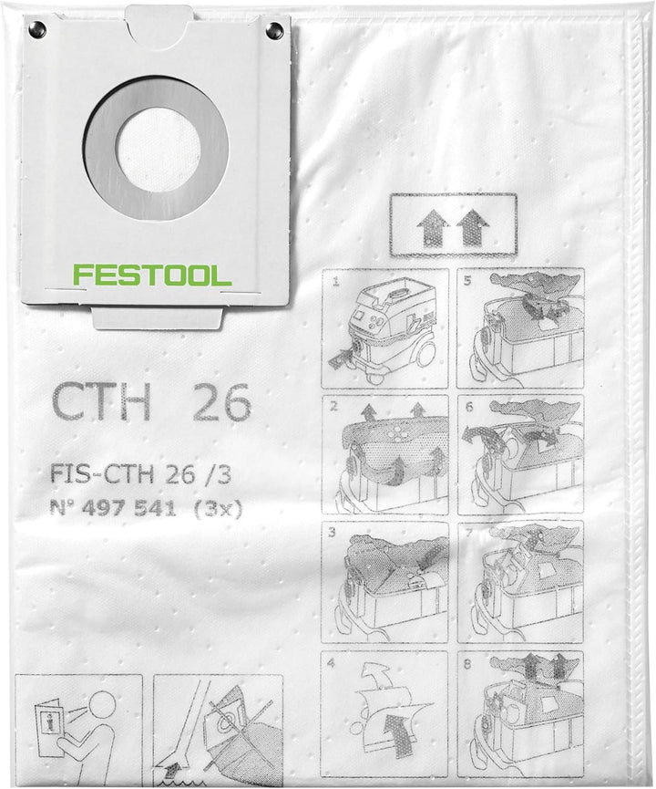 FESTOOL 497541 Sicherheitsfiltersack FIS-CTH 26/3