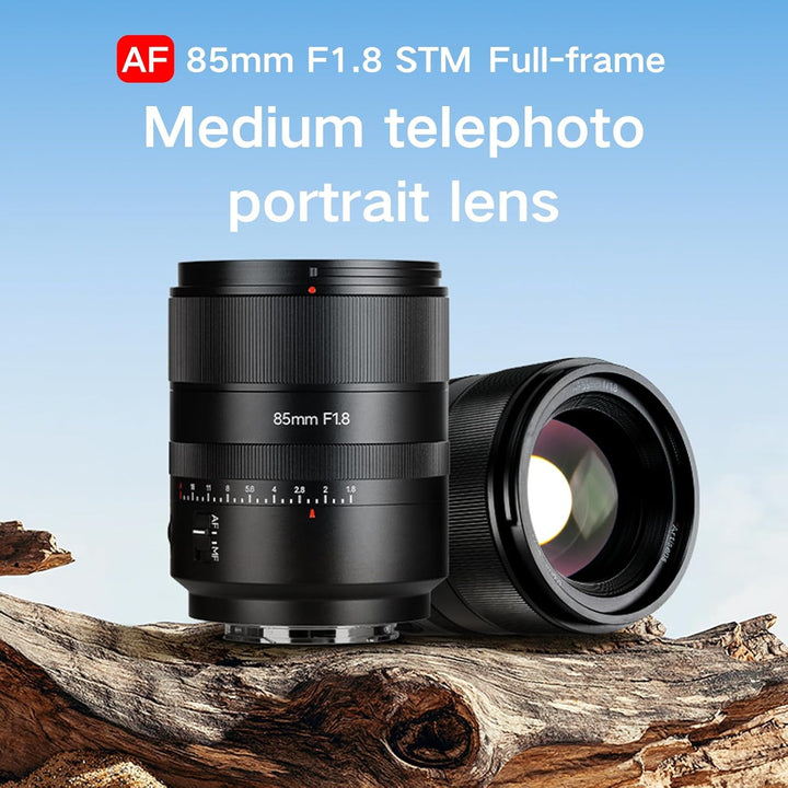 7artisans AF 85mm f1.8 Objektiv kompatibel mit L-Bajonetthalterung, grosse Blende, STM-Fokus, Face/E