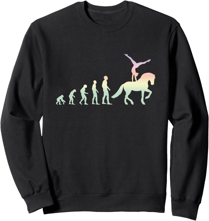 Voltigieren Evolution Reitschule Sweatshirt