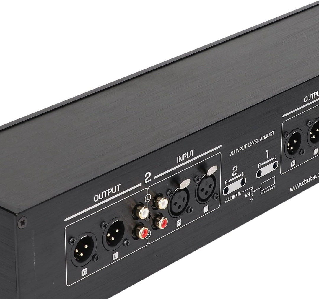 4 -Wege Vu Meter 3 Gain XLR Switcher Ein Soundindikator 100? 240 V US -Stecker TOR 100? 240V US Stec