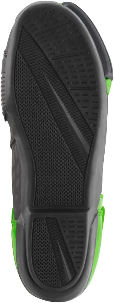 Bogotto Donington Motorradstiefel, schwarz/grün, 47 Schwarz Grün 47 EU, Schwarz Grün 47 EU