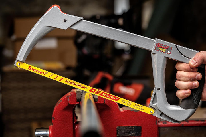Starrett HSS Handbügelsägeblätter - 50er Pack RS1218 Redstripe Massive Schnellarbeitsstahl Gerade Sc