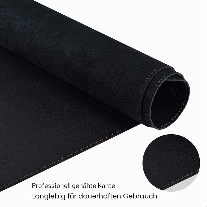 ZORESYN PU Leder Office Mauspad - Tischschoner - Schreibmatte - 2XL Lange Gaming Mauspad, Schreibtis