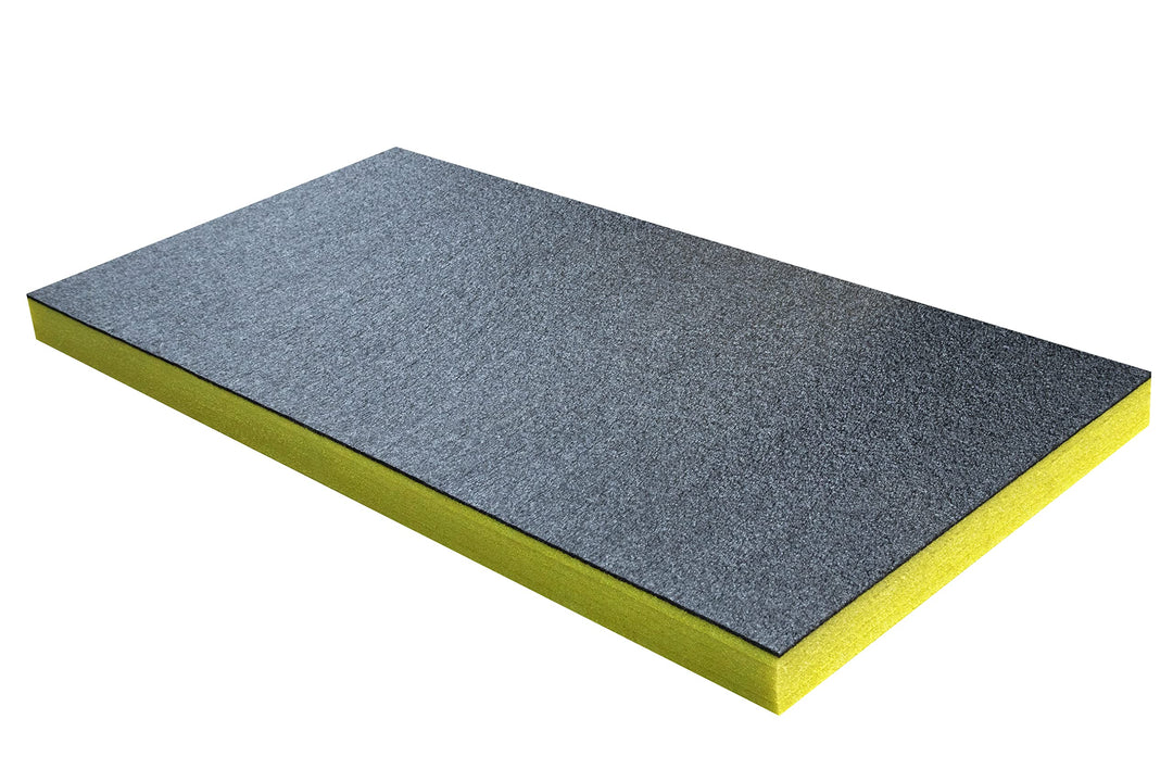 Shadow Foam Medium Sheet - 1000mm x 500mm | Schneiden und Abziehen Schaumstoff für Werkzeugkasten-Or