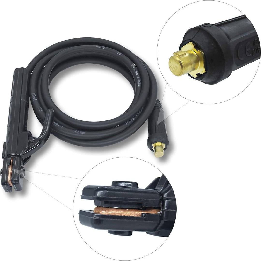 Fülldraht Schweissgerät 200A, MIG MAG Schweissgerät, Inverter Schutzgasschweissgerät SET mit Schweis