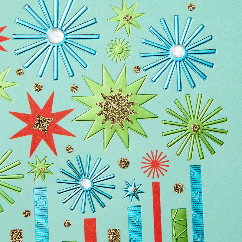 Hallmark 24 Stück handgefertigte Grusskarten in verschiedenen Boxen, modernes Blumenmuster, Geburtst