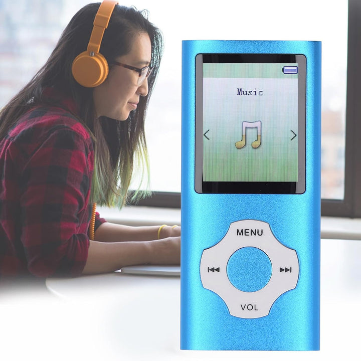 Bluetooth-MP3-Player, 1,8-Zoll-Farbbildschirm, MP3-MP4-Player, Tragbarer Musik-Player, Unterstützt B