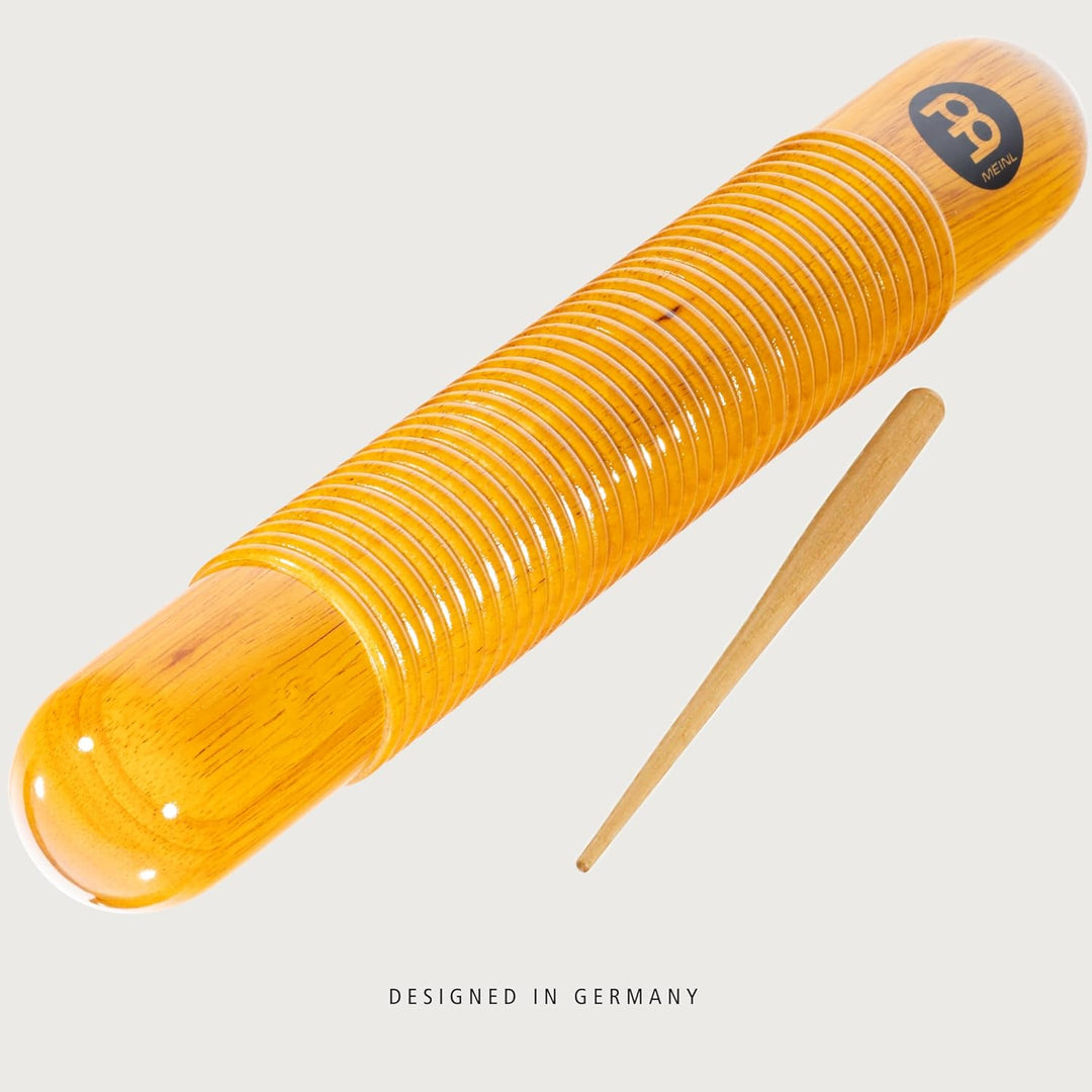 Meinl Percussion GU1AM Wood Guiro, bernstein