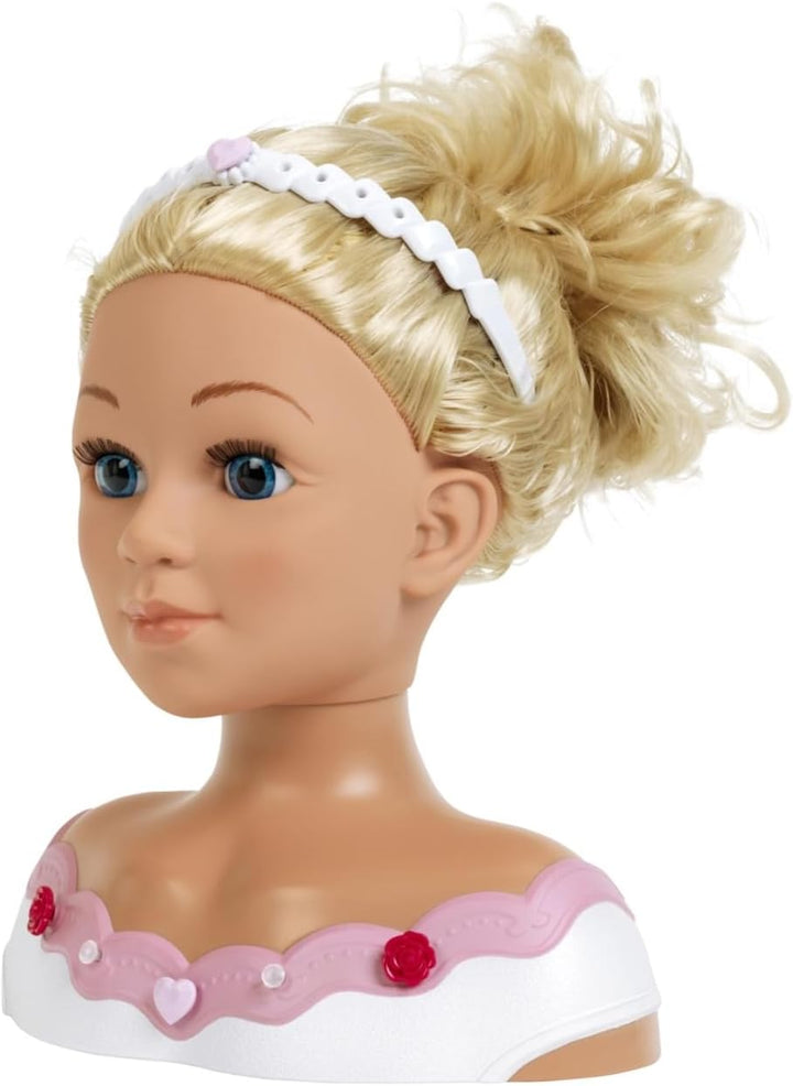 Klein Theo 5226 Schmink- und Frisierkopf Princess Coralie Rose