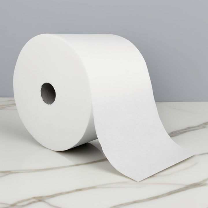 700 Airlaid Tücher auf Rolle | 30x38 cm Tuchmass | weiss | Non-Woven | saugstarke, reissfeste Zellst