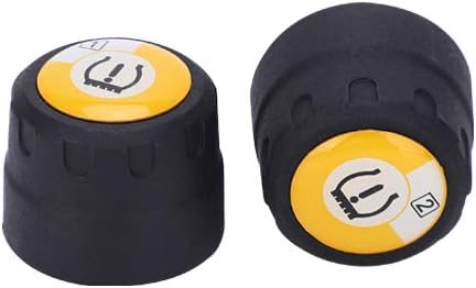 KSTE TPMS Reifendrucksensor, Motorrad TPMS BT Reifendruck-Temperaturüberwachungssystem for iOS/Andro