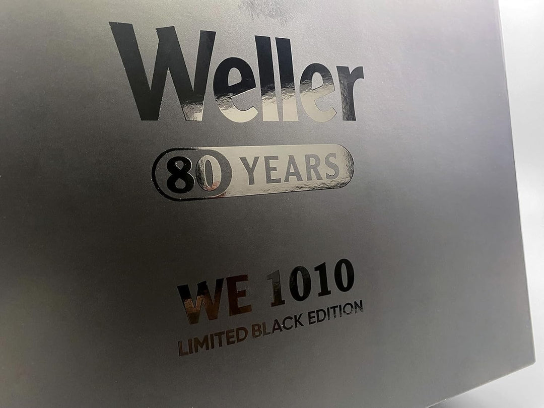 Weller WE 1010 (T0053298393) 70W/230V Digitale Lötstation, Limitierte Schwarze Edition zum 80. Jubil