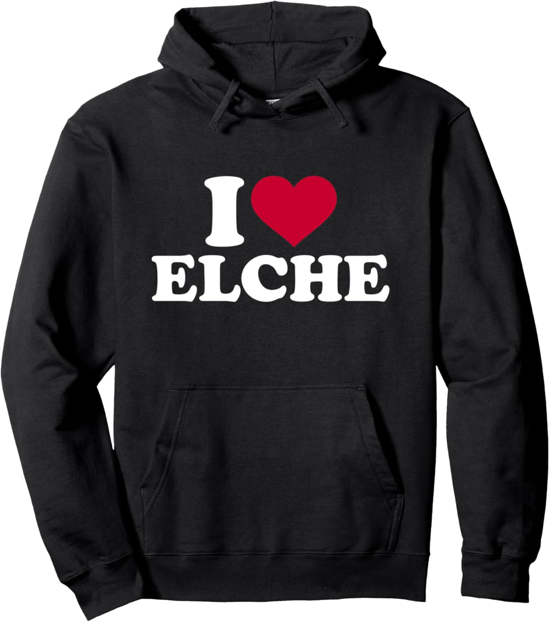 Ich liebe Elche Pullover Hoodie