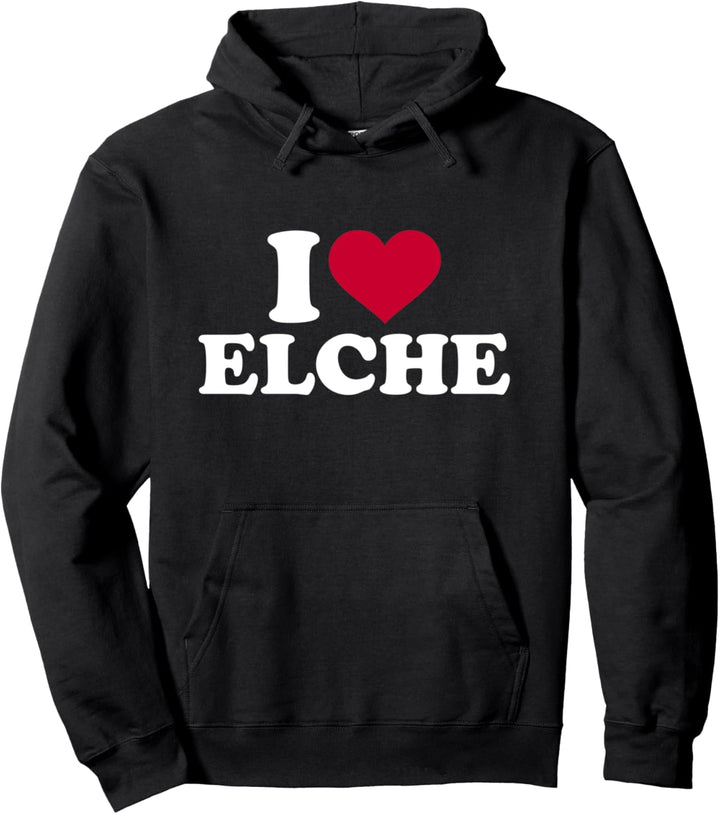 Ich liebe Elche Pullover Hoodie
