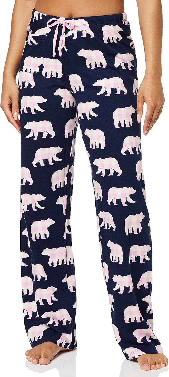 Hatley Damen Pyjamahose 42 Mama Bear Jersey, 42 Mama Bear Jersey