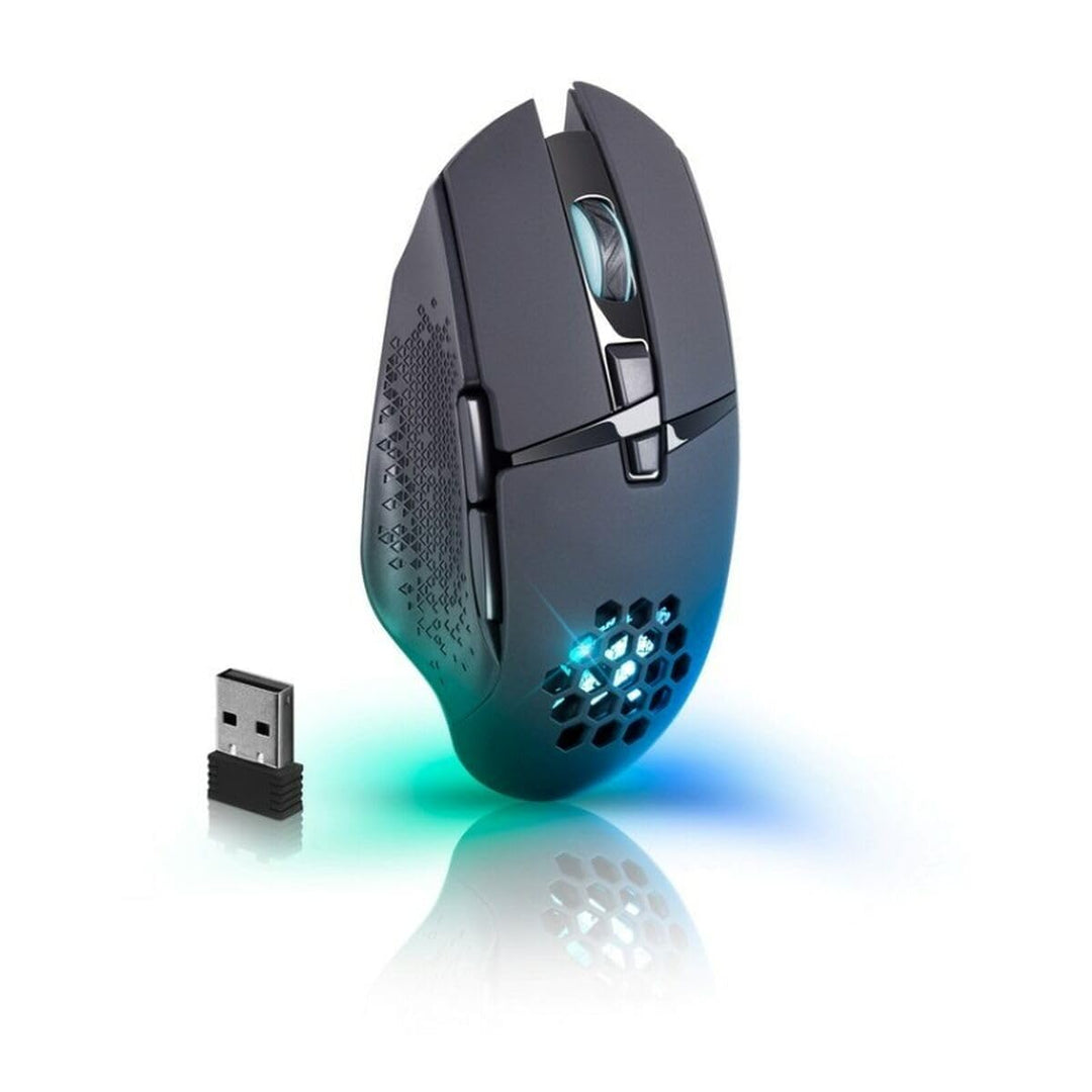 Defender Glory GM-514 Gaming Maus Kabellos - Wireless Ergonimische Gaming Maus 2 Seitentasten 3200 D