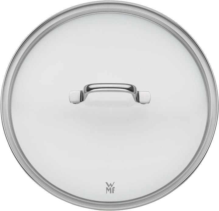 WMF Fusiontec Essential Kochtopf gross, 24 cm, Glasdeckel, Fleischtopf Induktion, 6,4l, High-Tech Ke