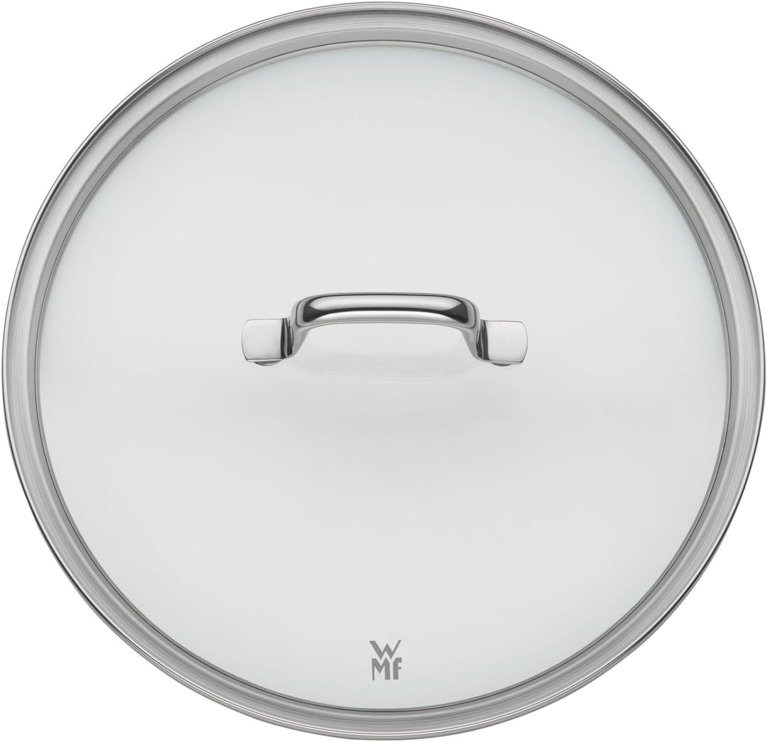 WMF Fusiontec Essential Kochtopf gross, 24 cm, Glasdeckel, Fleischtopf Induktion, 6,4l, High-Tech Ke