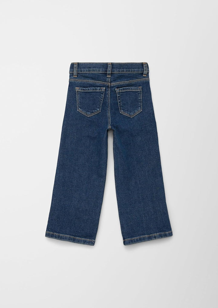 s.Oliver Junior Mädchen Jeans Hose, Wide Leg Blue 104