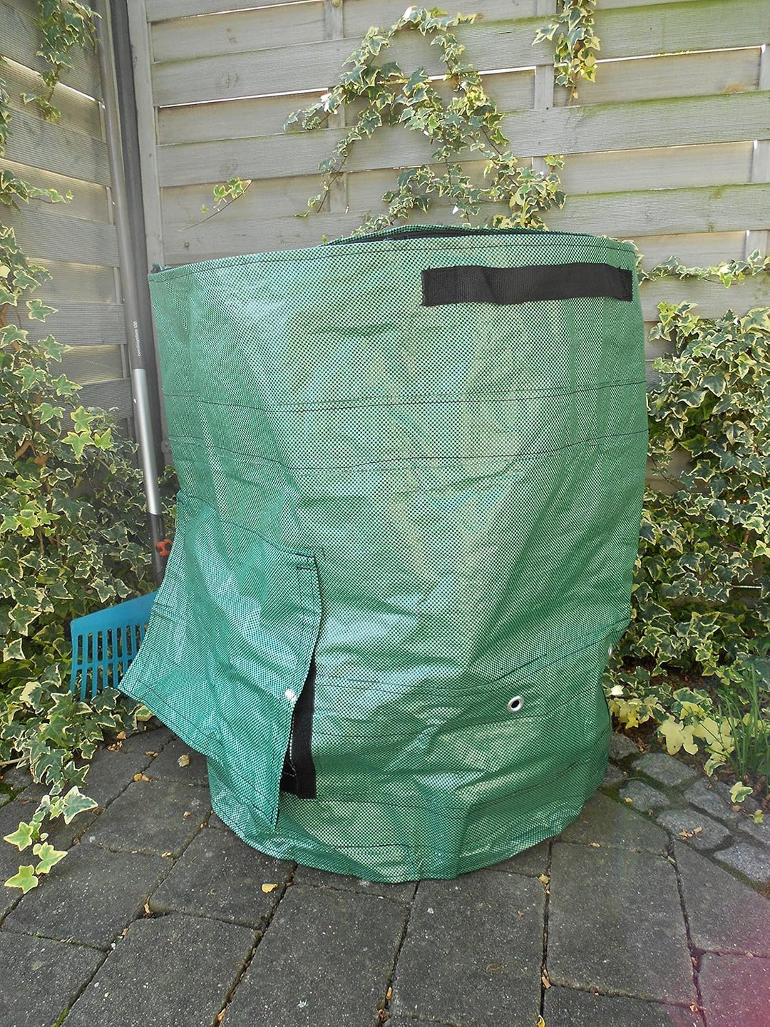Komposter - 265 L, Grün, Polyethylen (PE), Zylindrisch, Garten