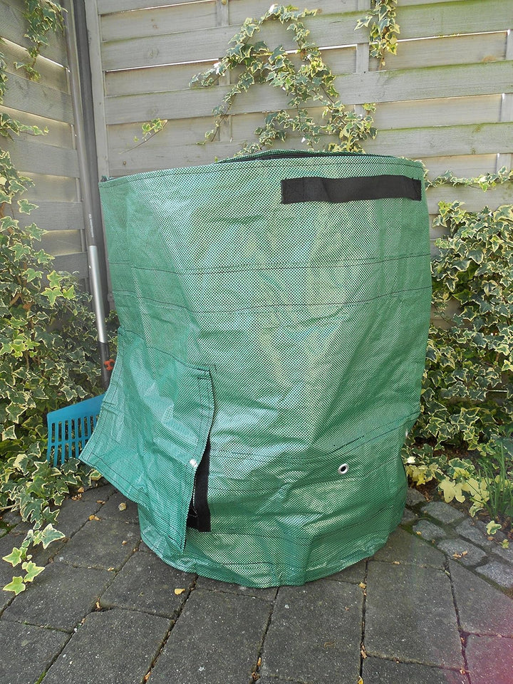 Komposter - 265 L, Grün, Polyethylen (PE), Zylindrisch, Garten