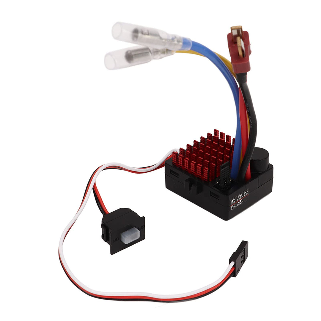 RC Brushed ESC, 1,48 x 1,24 x 0,79 Zoll AJL 6860 RTR RC Car Brushed ESC 60A Elektronisches Geschwind