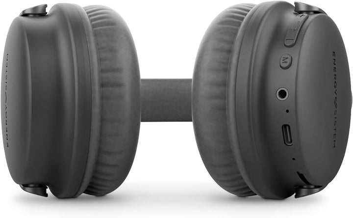 Energy Sistem Power Radio Bluetooth-Kopfhörer (FM-Radio, 45 Stunden Akku, MicroSD-MP3-Player, Deep B