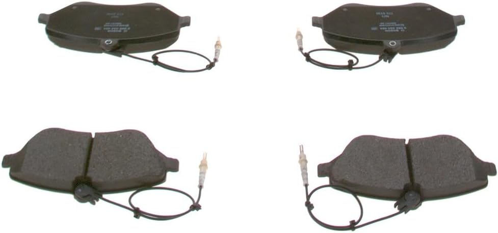 Bosch BP1405 Bremsbeläge - Vorderachse - ECE-R90 Zertifizierung - vier Bremsbeläge pro Set