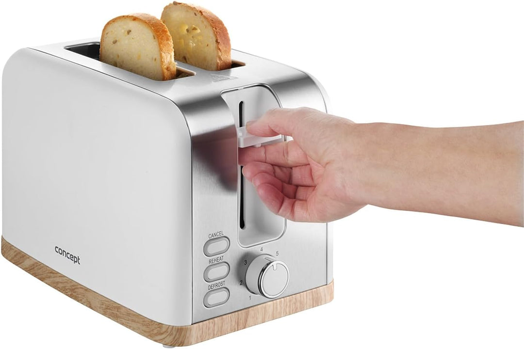 Concept TE2015 Toaster ELWOOD, weiss
