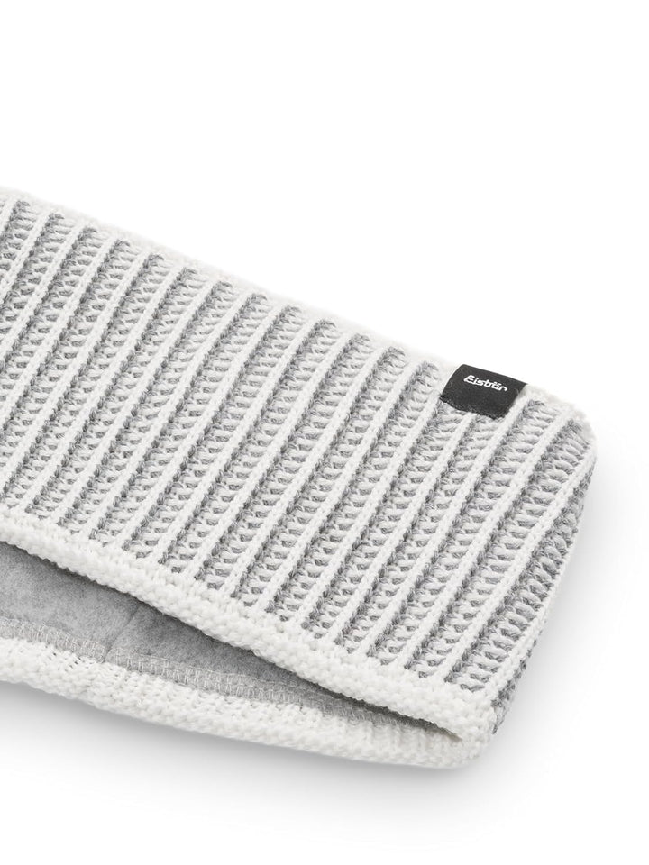 Eisbär Stirnband Herren & Damen Sorrak weiss - Merino Headband Unisex mit Fleece schützt vor Kälte u