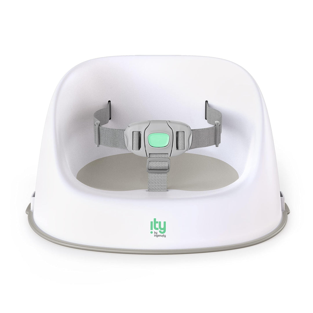Ity by Ingenuity, Simplicity Seat, Oat, Sitzerhöhung, leicht zu reinigen, mit Sicherheitsgurt, weich