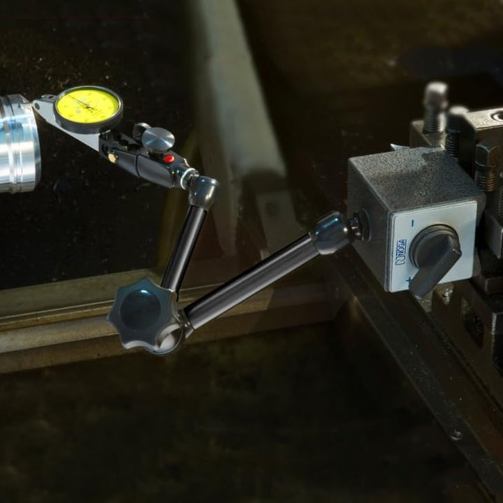 Magnet-Messstativ mit Feineinstellung am Gestänge 240