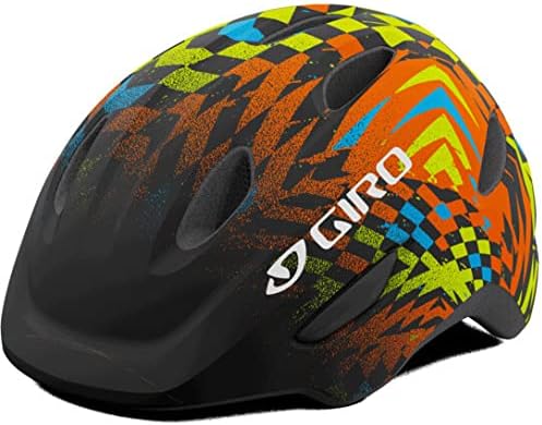 Giro Unisex-Youth Scamp MIPS S Matte Black Check Fade 22, S Matte Black Check Fade 22