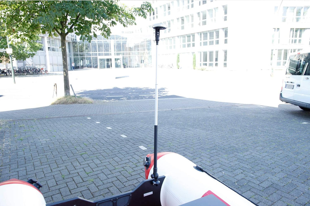 Railblaza Set: Positionslicht + Teleskopverlängerung(570-1170mm) + Sideport, LED 3 Farben