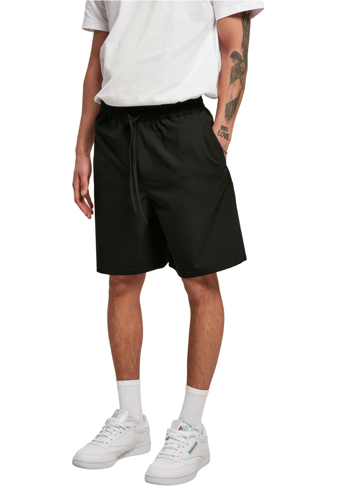 Urban Classics Herren Comfort Shorts Klassische Shorts XXL Schwarz, XXL Schwarz