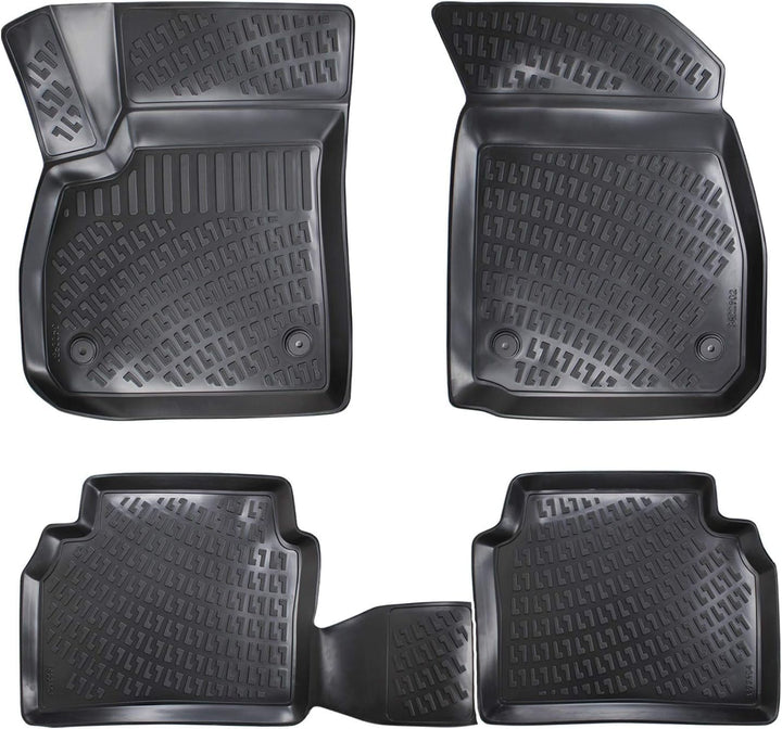 Rizline Passgenau 3D Fussmatten Auto Kompatibel mit Opel Insignia B 2016-2022 Auto Zubehör 1. Und 2.