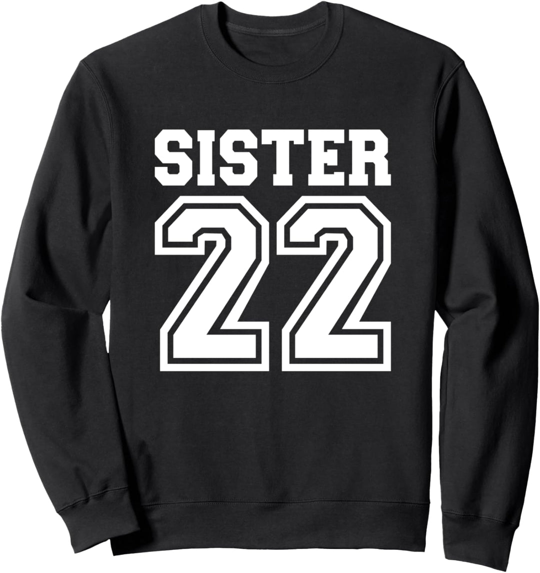 Schwester 2022 Schwangerschaft verkünden Sweatshirt