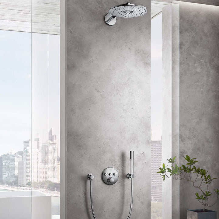 Grohe Rainshower Brause- und Duschsysteme - Brausehalter 27074000, Chrom, Chrom
