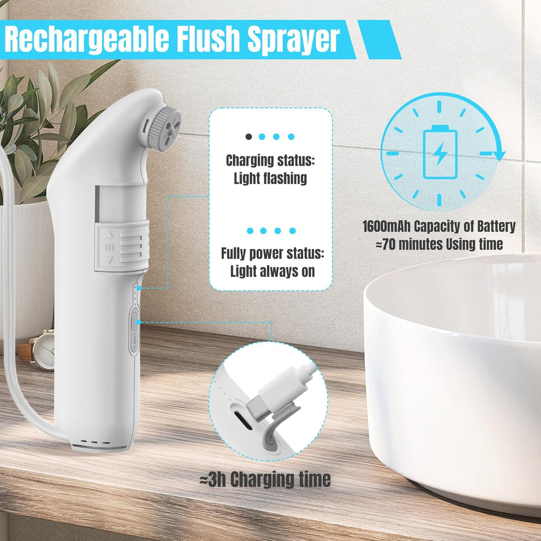 Bidet-Sprühgerät, tragbar, für Badezimmer, Bidet, tragbar, elektrisch, für Reisen, Hygiene von Intim