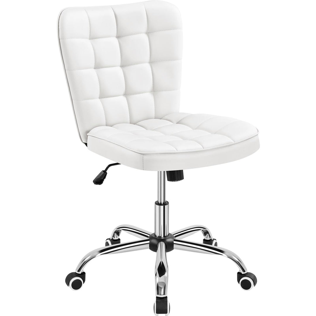 Yaheetech Bürostuhl Schreibtischstuhl Ergonomisch Drehstuhl höhenverstellbar Kosmetikhocker Chefsess