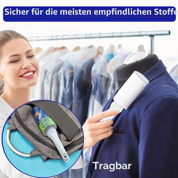 Fusselroller für Tierhaare 540 Blatt, extra klebriger tragbarer Fusselentferner, Fusselroller Kleidu