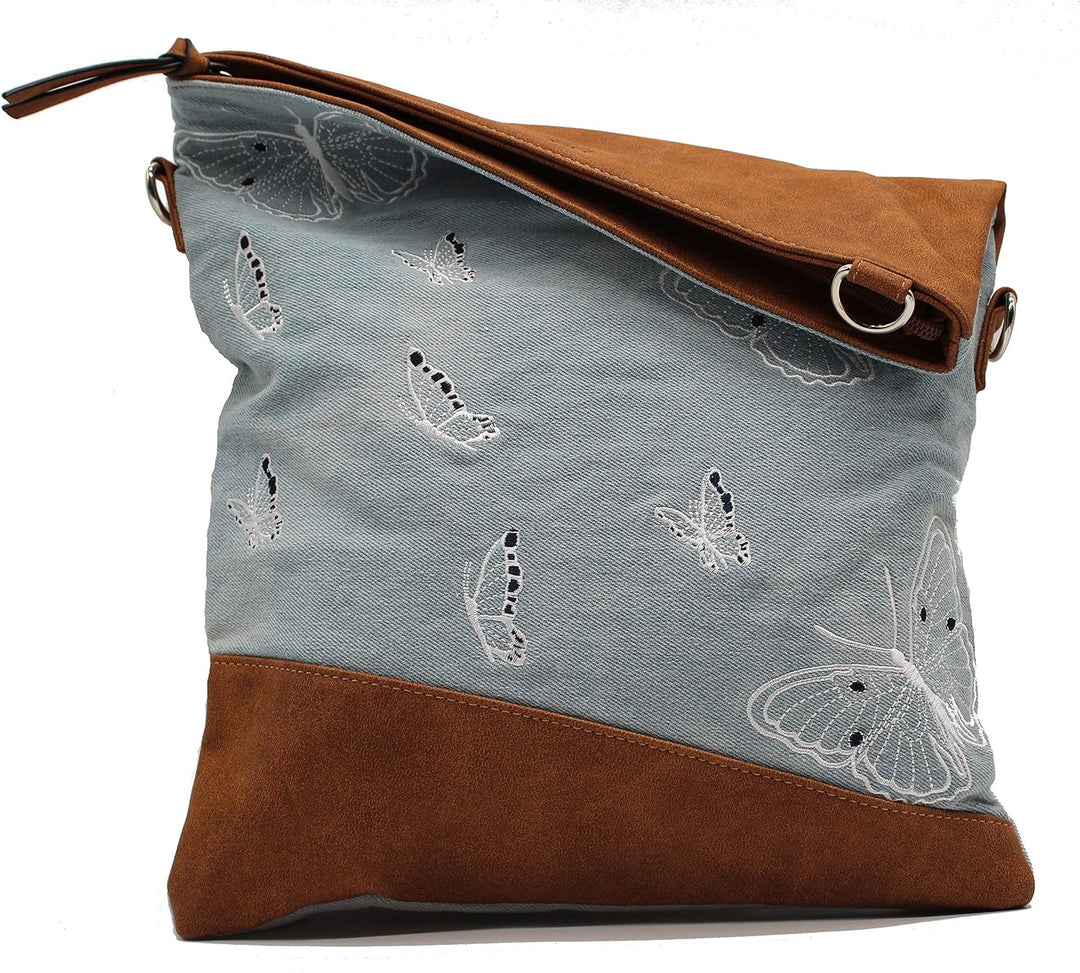 Stefano BERNARDO BOSSI Jeans Tasche Shopper Hobo Bag Schultertasche Umhängetasche Denim verschiedene