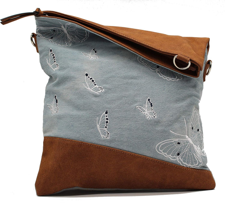 Stefano BERNARDO BOSSI Jeans Tasche Shopper Hobo Bag Schultertasche Umhängetasche Denim verschiedene