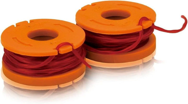 Worx Powershare 20V Li-Ion Akku-Rasentrimmer (2 Akkus), WG163E & WA0004.1 Rasentrimmer Faden für all